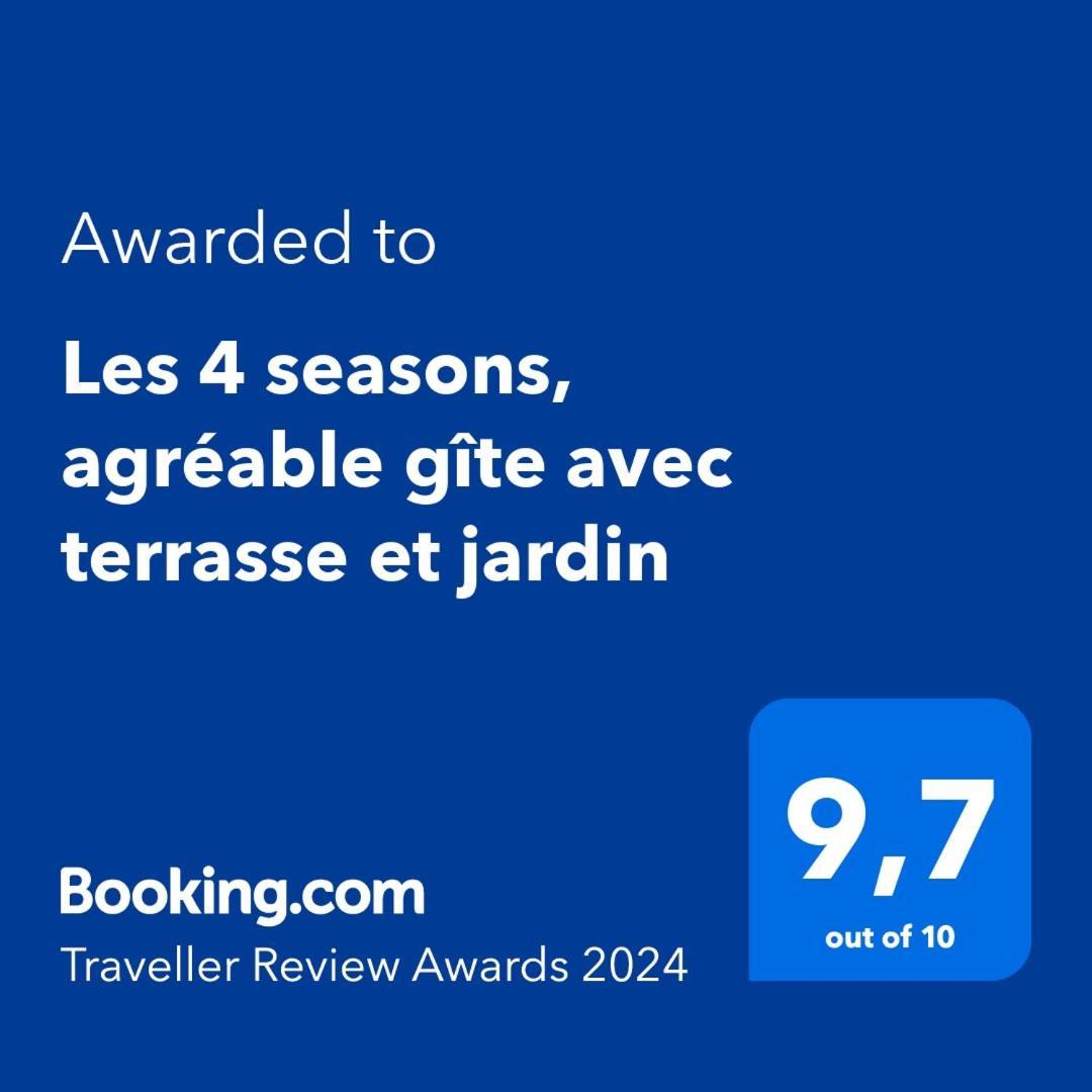 Les 4 Seasons, Agreable Gite Avec Terrasse Et Jardin La Croix Bigot Kültér fotó